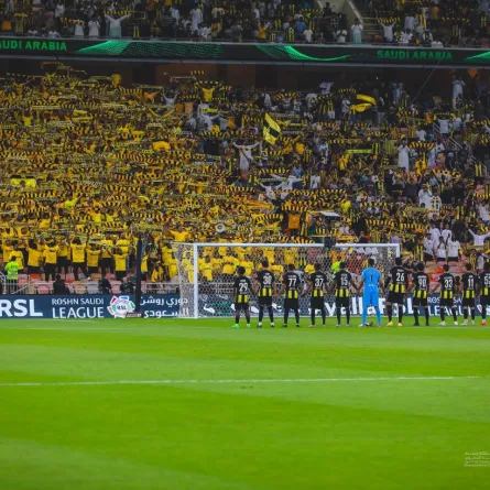 لاعبو فريق الاتحاد 