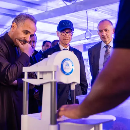 أكبر مشروع لإحياء الشعاب المرجانية في العالم - الصورة من موقع كاوست الرسمي على الإنترنت