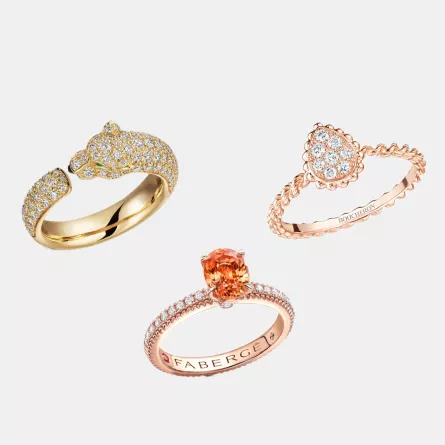 خواتم ذهب من أشهر الدور العالمية