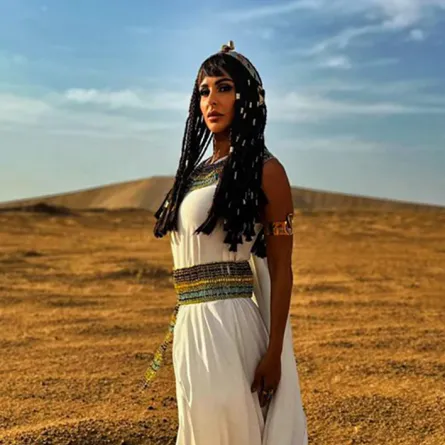 ميس حمدان من فيلم أسود ملون- الصورة مرسلة من الفنانة