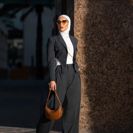 دلال الدوب- الصورة من حساب مؤثرة الموضة على إنستغرام