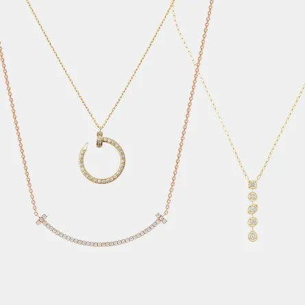 سلاسل ذهب من أشهر الدور العالمية