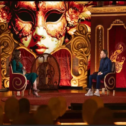 حسام حبيب ومنى عبد الوهاب - الصوة من المركز الاعلامي لبرنامج "ع المسرح"