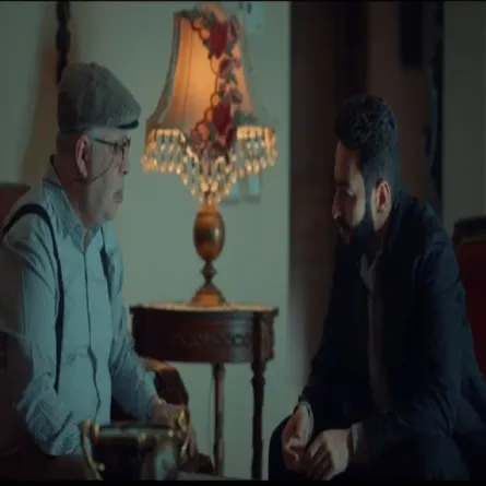 حمادة هلال وأشرف زكي - الصورة من المكتب الإعلامي للمسلسل