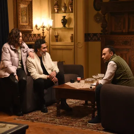 غادة عبد الرازق محمد علاء ومحمود عبد المغني  - الصوة من المكتب الإعلامي للشركة المتحدة للخدمات الإعلامية