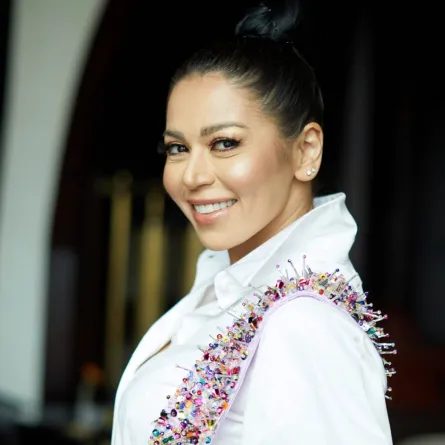 لقاء الخميسي - الصورة من صفحتها الرسمية على الفيس بوك