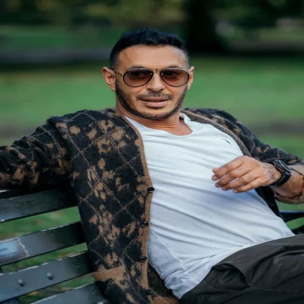 مصطفى شعبان- الصوة من حسابه على انستغرام