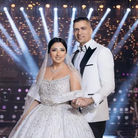 حسن شاكوش وطليقته ريم طارق - الصورة من صفحة حسن شاكوش على الفيس بوك