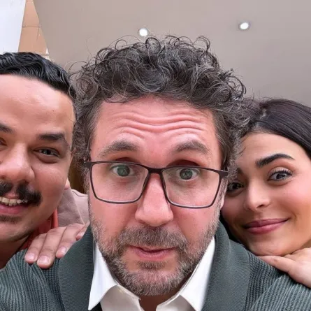 أسماء جلال وهشام ماجد ومصطفى غريب - الصورة من حساب هشام ماجد على الفيس بوك