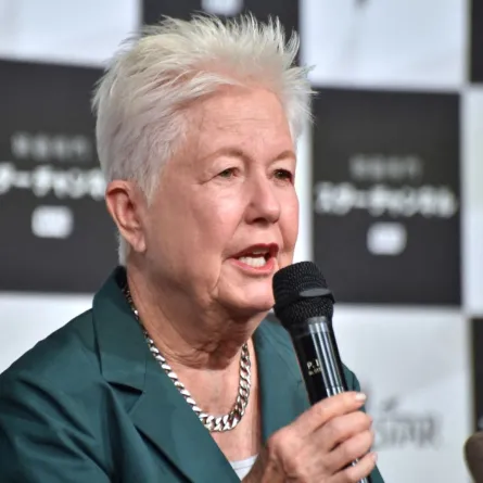 إليانور كوبولا في طوكيو (Eleanor Coppola in Tokyo). مصدر الصورة: Kazuhiro NOGI / AFP