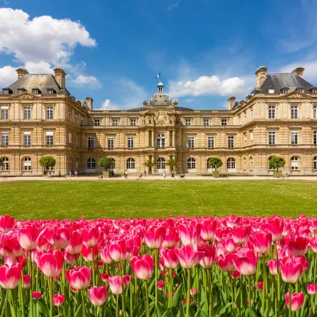 حدائق لوكسمبورج جذابة