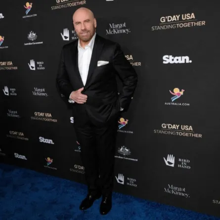 جون ترافولتا يحضر حفل بيفرلي ويلشاير في بيفرلي هيلز، كاليفورنيا (John Travolta attends at Beverly Wilshire in Beverly Hills, California). مصدر الصورة: Sarah Morris/Getty Images/AFP