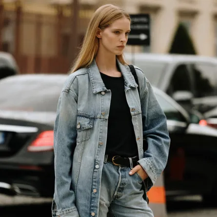 بنطلون جينز Mom - الصورة من Launchmetrics/Spotlight ©