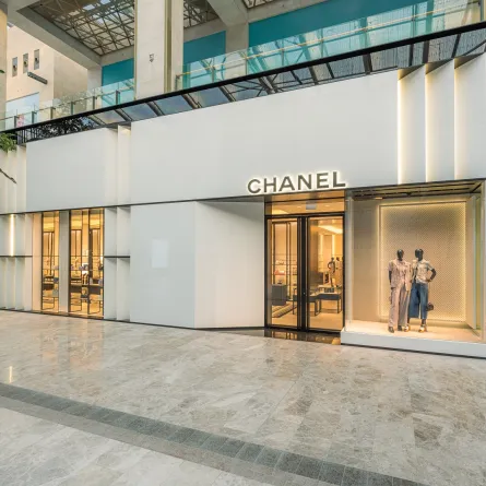 واجهة متجر شانيل الذي تم افتتاحه في البحرين 