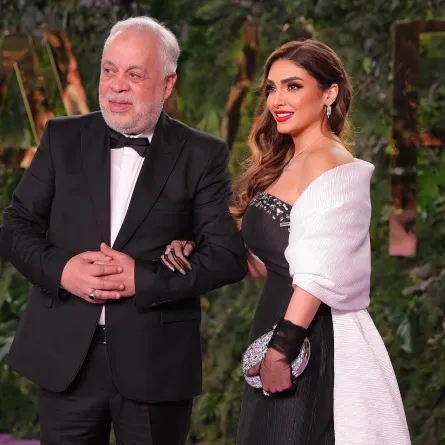 روجينا وأشرف زكي - الصورة من المكتب الإعلامي لـmbc