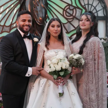 حفل زفاف نجل محمد فؤاد - الصورة من المكتب الإعلامي للمطرب محمد فؤاد