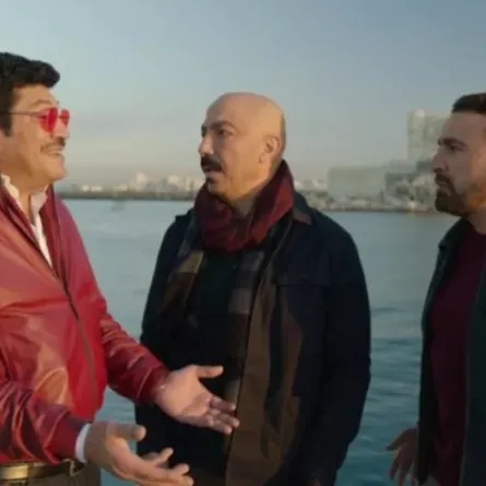 أحمد السقا وطارق لطفي وباسم سمرة من مسلسل 