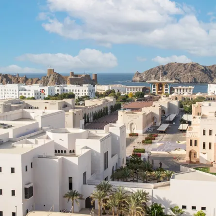 حانب من مدينة مسقط