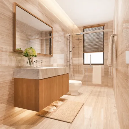 ديكور فاخر في الحمام