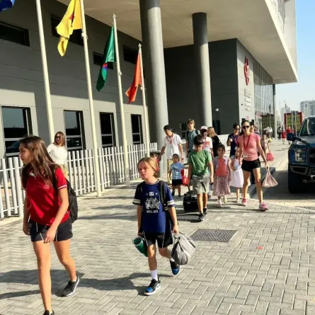  جاهزية المدارس الحكومية لاستقبال الطلبة اليوم الإثنين - مصدر الصورة من حساب هيئة المعرفة والتنمية البشرية بدبي على منصة إكس