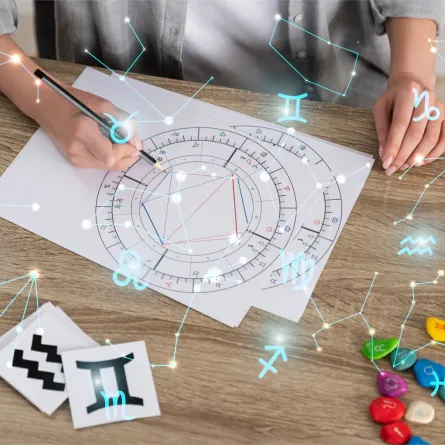  خريطة دائرة الأبراج