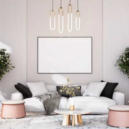 غرفة المعيشة مميزو في محتوياتها