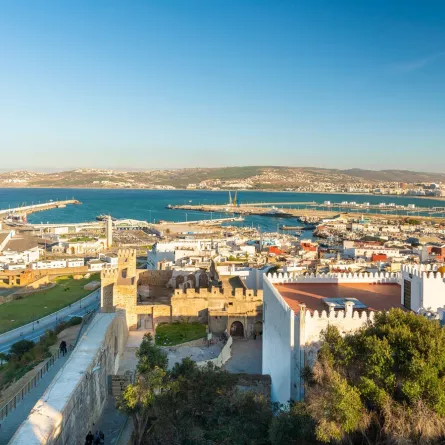 إطلالة على مدينة طنجة