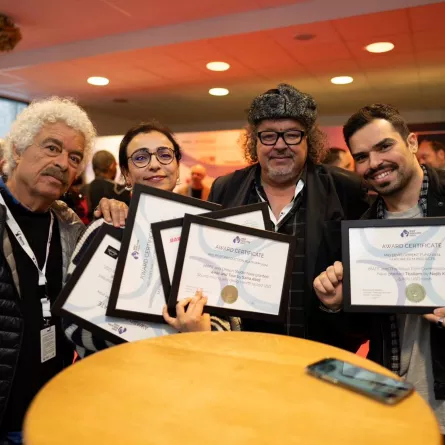 حفل ختام برنامج أيام مالمو لصناعة السينما - الصورة من المركز الصحفي