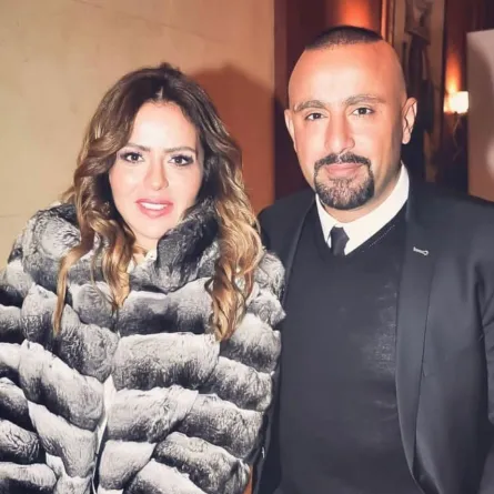 مها الصغير وأحمد السقا - الصورة من حساب أحمد السقا على الفيس بوك