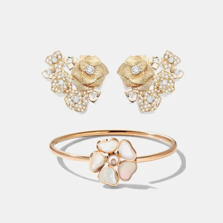 مجوهرات عصرية مستوحاة من الزهور