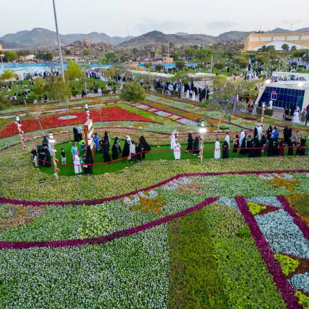  فعاليات مهرجان الورد الطائفي