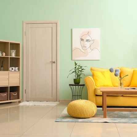 ديكور ربيعي في منطقة المعيشة