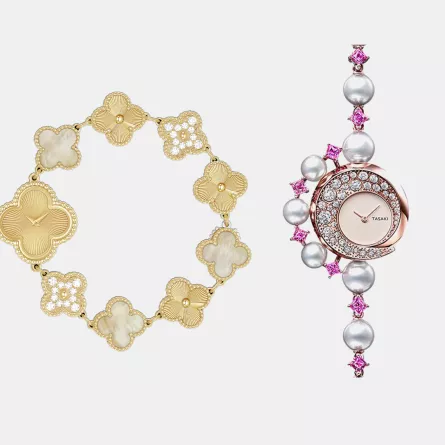 ساعات ذهب بأساور عصرية من أشهر الدور العالمية