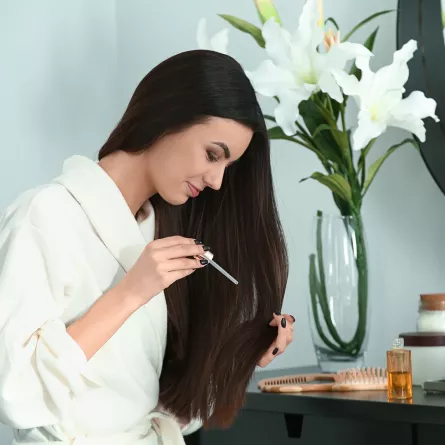 زيت اللوز الحلو أو المر للشعر