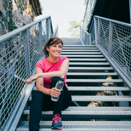 صعود الدرج مفيد  لخسارة الوزن وحرق الدهون والمحافظة على صحة القلب