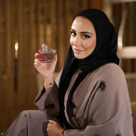 مصممة العطور عائشة الساعي