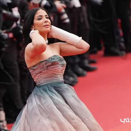 منى زكي بمجوهرات فخمة من بلغاري في مهرجان كان 2023- تصوير يوسف بوهوش خاص لسيدتي
