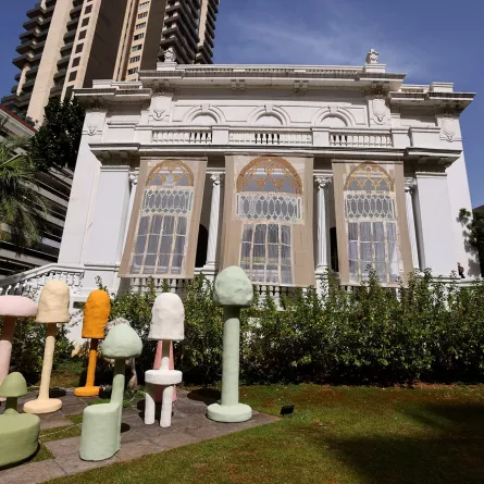 لقطة خارجية لفيلا عوده