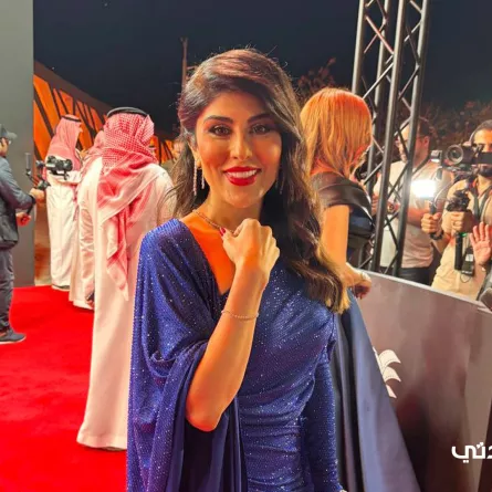 الفنانة زارا البلوشي من افتتاح مهرجان أفلام السعودية - الصورة خاص "سيدتي" من تصوير زكية البلوشي