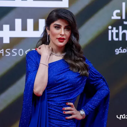 زارا البلوشي بمجوهرات ألماسية- تصوير عيسى الدبيسي خاص لسيدتي