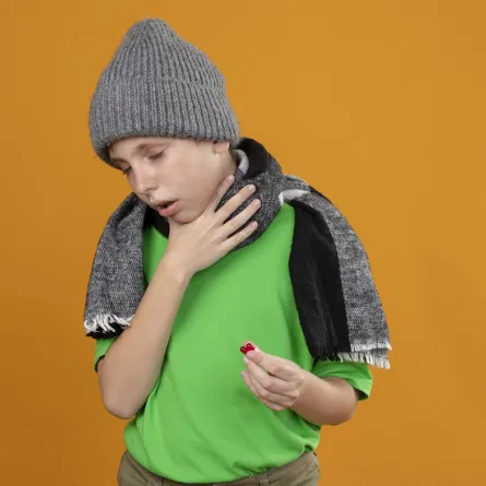 صورة لطفل مريض