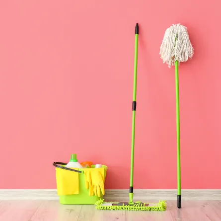 تنظيف المنزل