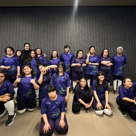 فريق طويق للفتيات لذوي الإعاقة 