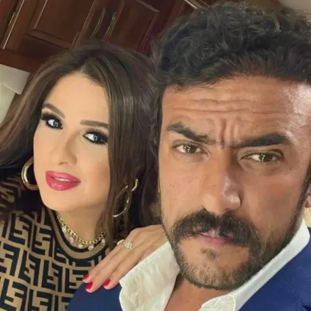 ياسمين عبدالعزيز وأحمد العوضي- الصورة من الصفحة الرسمية للفنان أحمد العوضي على "فيسبوك"