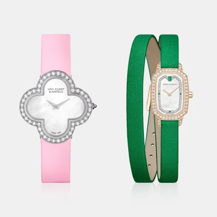 ساعات ساتان ملونة لربيع وصيف 2024