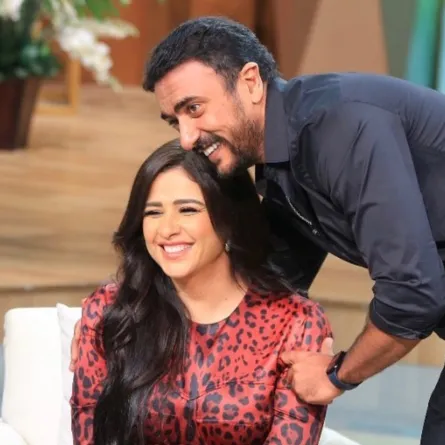 أحمد العوضي وياسمين عبد العزيز - الصورة من حساب أحمد العوضي على الفيس بوك
