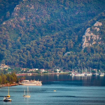 دالامان تقع في الجنوب الغربي لتركيا 