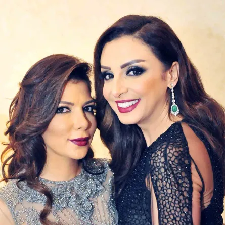 أصالة وأنغام - الصورة من حساب أصالة على الفيس بوك