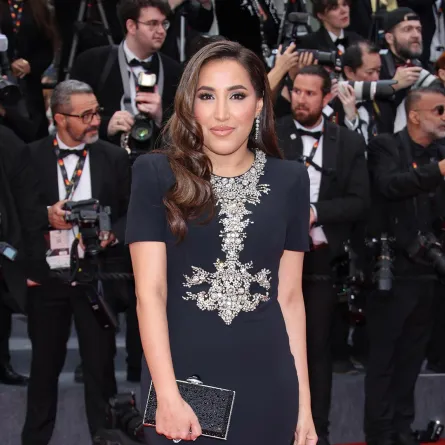 جمانا الراشد على السجادة الحمراء لـ مهرجان كان السينمائي الدولي