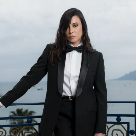 نادين لبكي في مهرجان كان السينمائي 2024- الصورة من العلاقات العامة لدار سيلين Celine